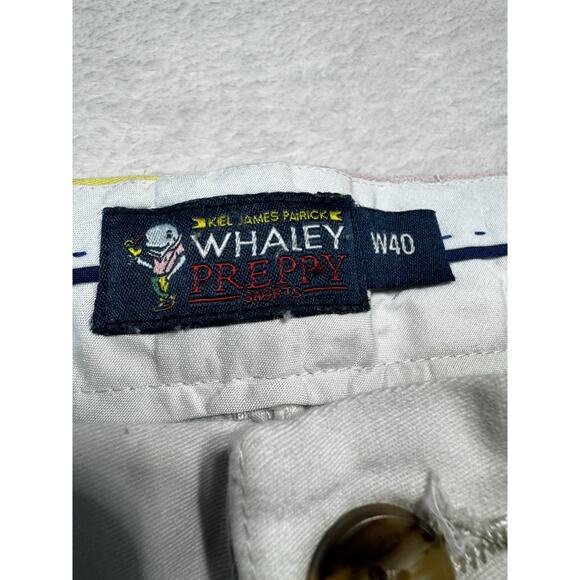 Kiel James Patrick Whaley Preppy Patchwork Shorts W40 Madras Colorblock Classic - Picture 2 of 9